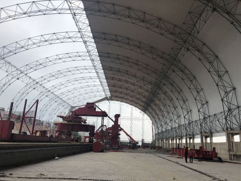 Membrane Structure Shed